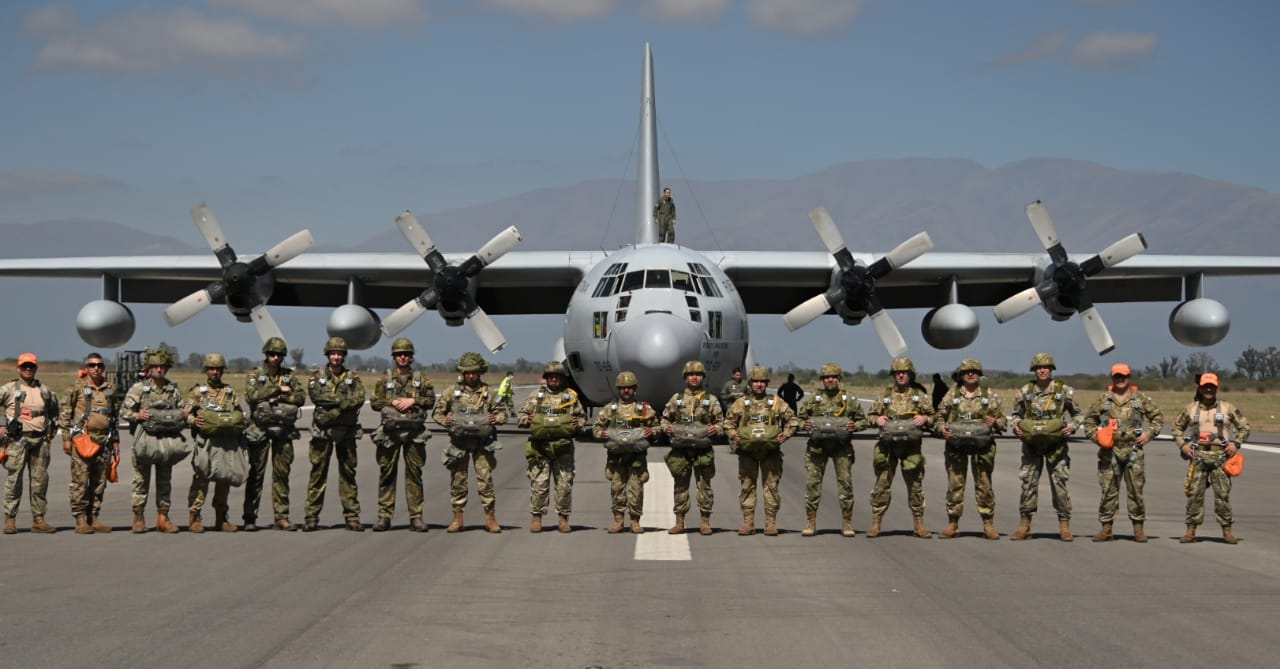 En este ejercicio conjunto, Fuerzas Armadas Argentinas demuestran su apresto operacional