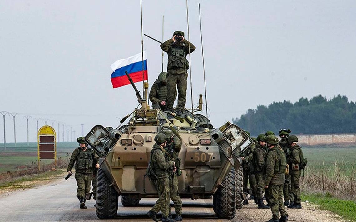 Unidad motorizada del Ejército Ruso