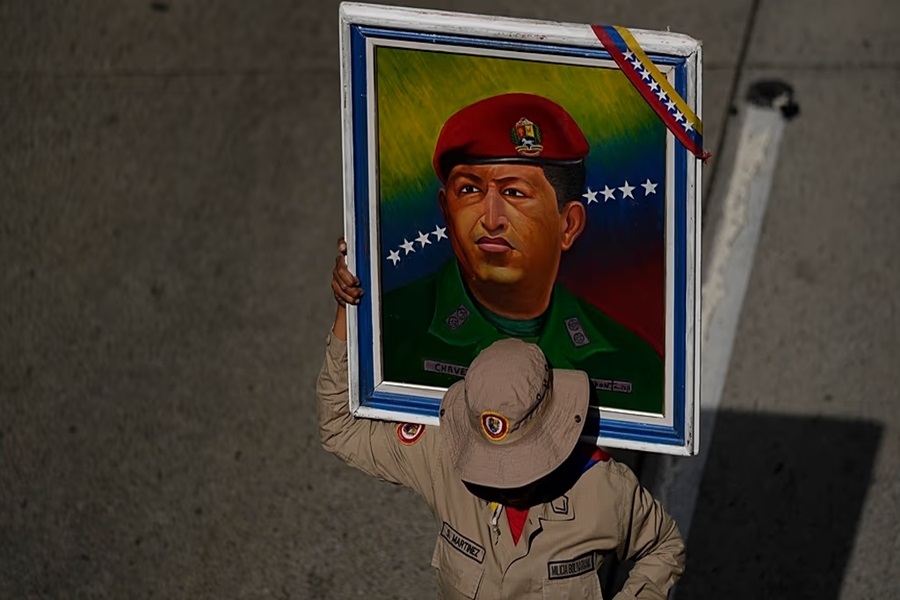 Cuadro de Hugo Chávez
