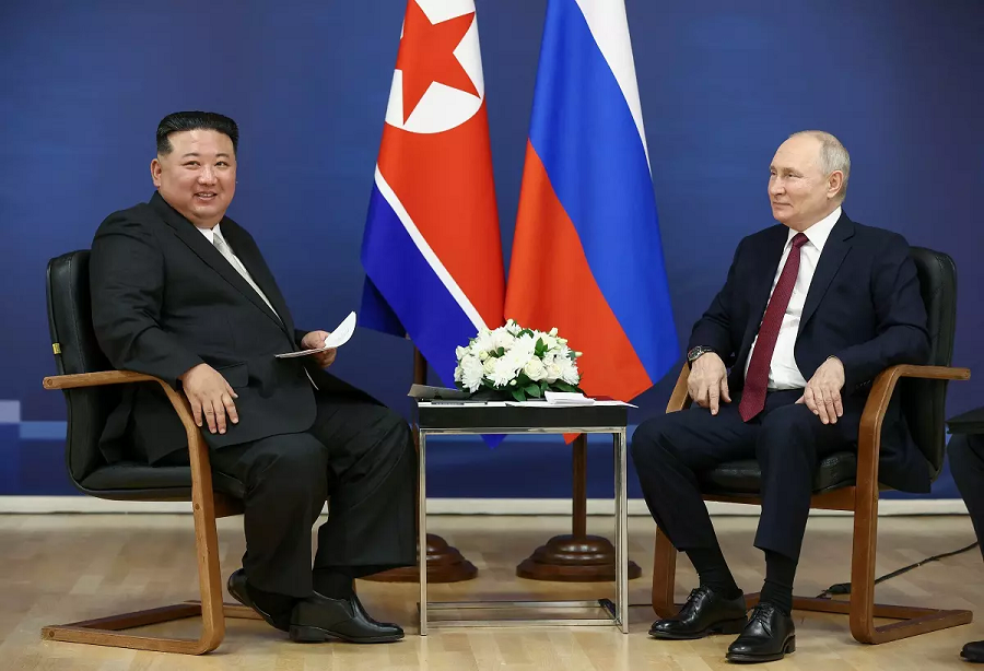 Putin buscaría un intercambio de armamento con Kim Jong-un para su invasión de Ucrania