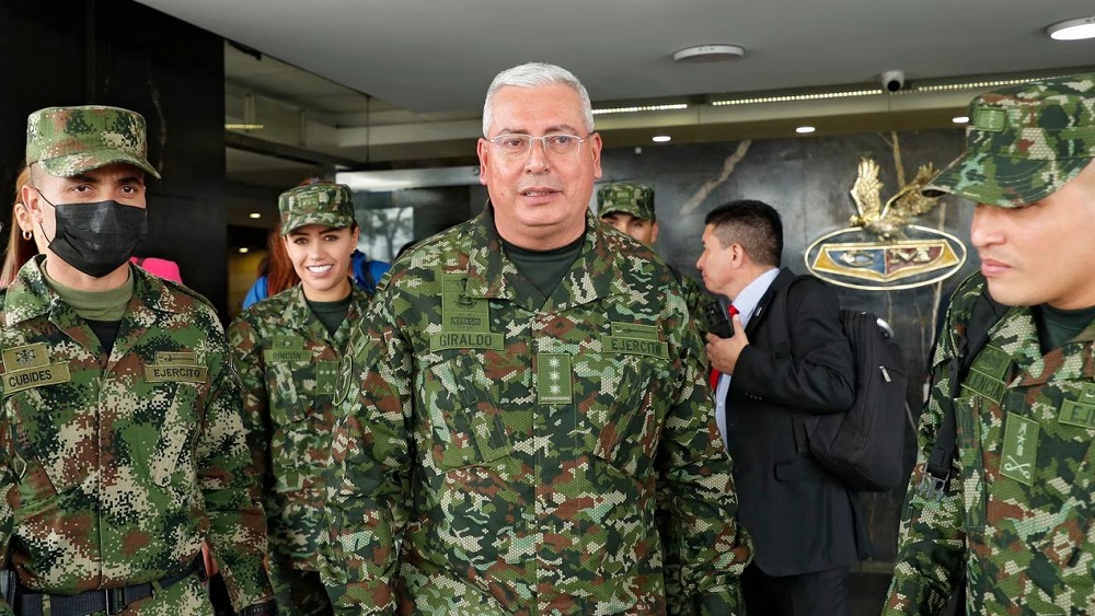 Mayor general Helder Fernán Giraldo, comandante de las Fuerzas Militares. | Foto: Guillermo Torres /Semana