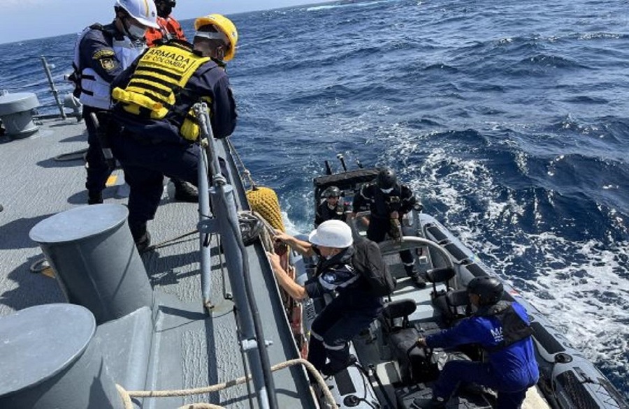 Armada de Colombia y Marina Nacional Francesa fortalecen sus capacidades de interoperabilidad