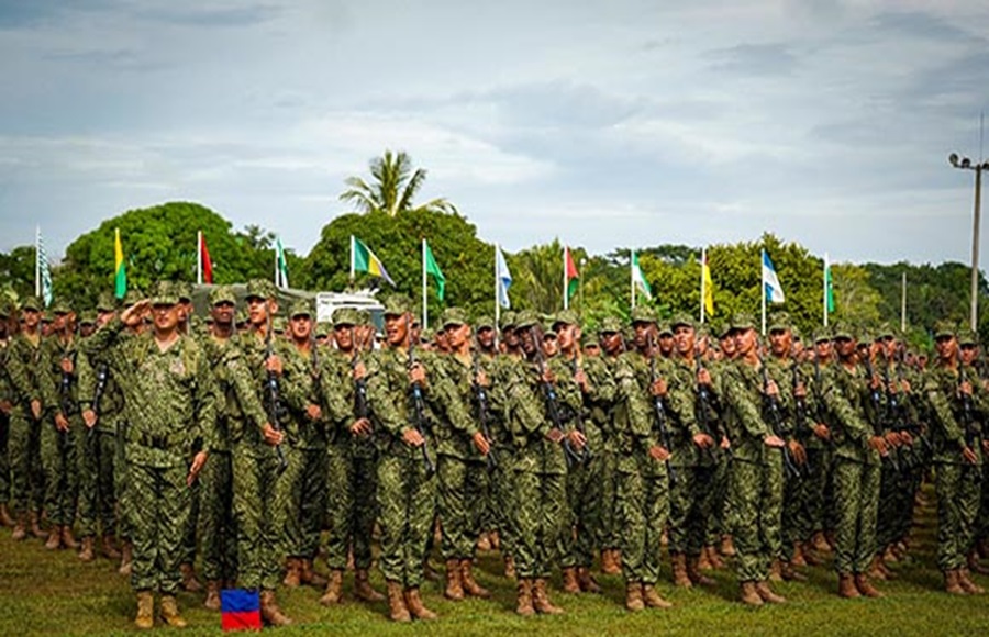 Infantes de Marina en Ceremonia