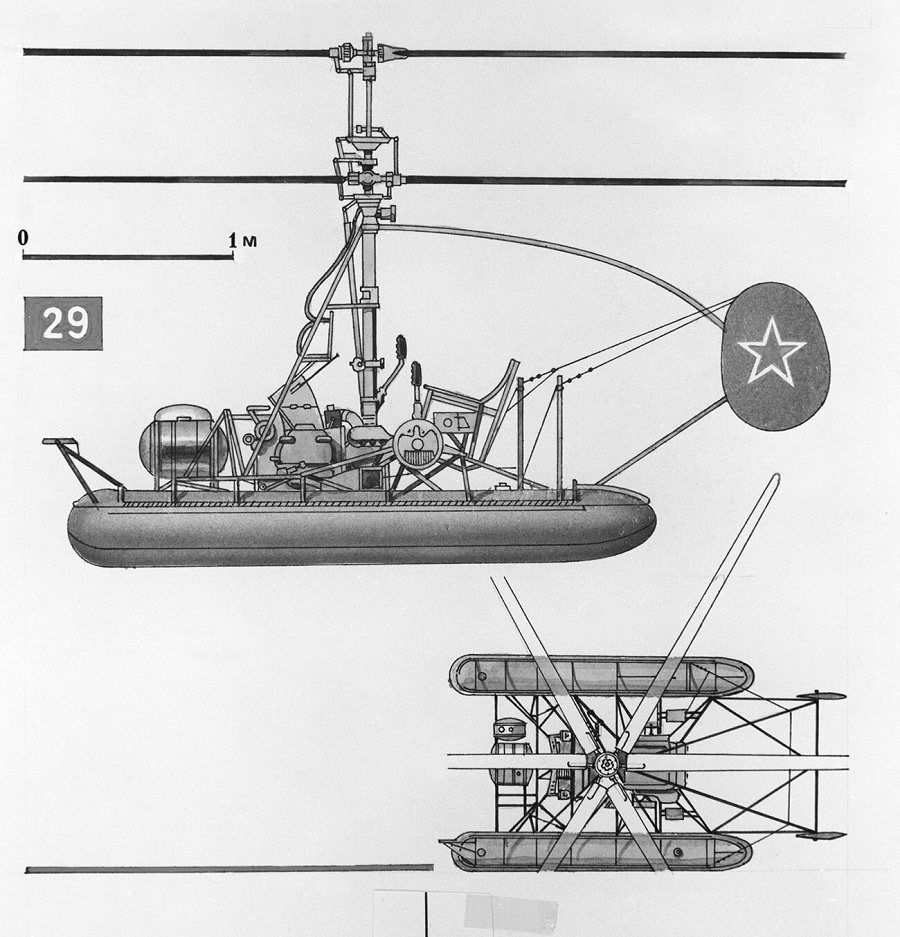 El Ka-10, el pequeño helicóptero soviético que fue el primero en aterrizar en un barco