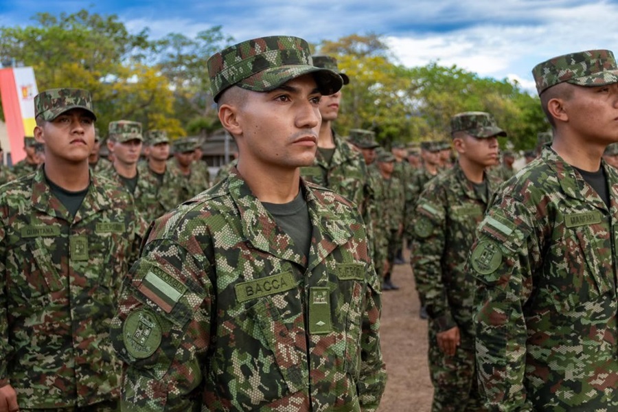 Soldados del Ejército Nacional de Colombia