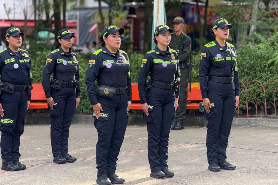 Patrulleras de la Policía Nacional